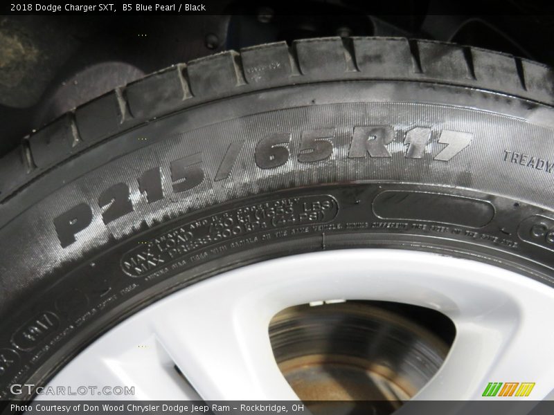 B5 Blue Pearl / Black 2018 Dodge Charger SXT