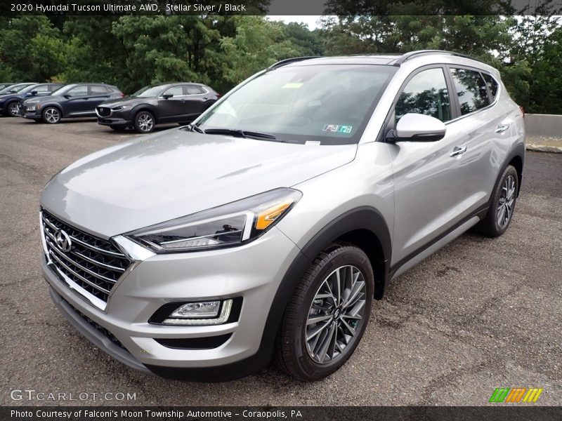 Stellar Silver / Black 2020 Hyundai Tucson Ultimate AWD