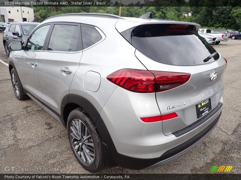 Stellar Silver / Black 2020 Hyundai Tucson Ultimate AWD