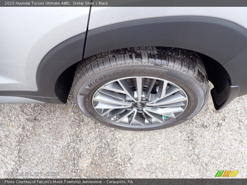 Stellar Silver / Black 2020 Hyundai Tucson Ultimate AWD