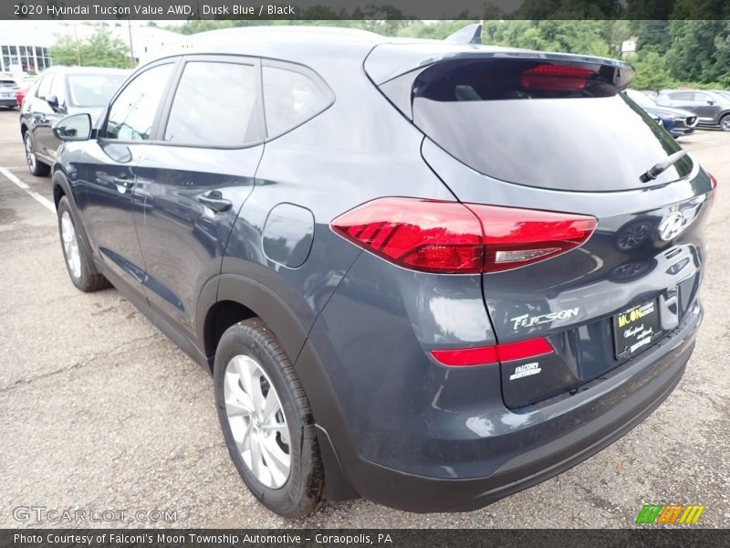 Dusk Blue / Black 2020 Hyundai Tucson Value AWD