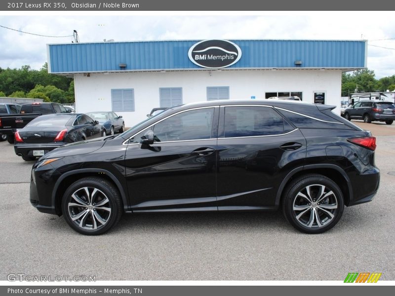 Obsidian / Noble Brown 2017 Lexus RX 350