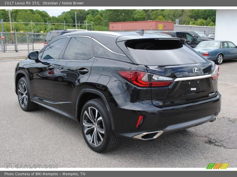 Obsidian / Noble Brown 2017 Lexus RX 350