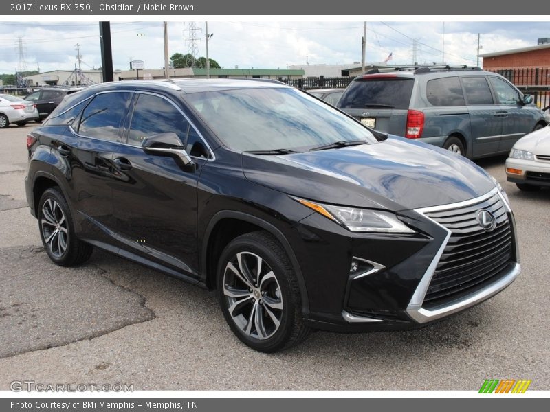 Front 3/4 View of 2017 RX 350