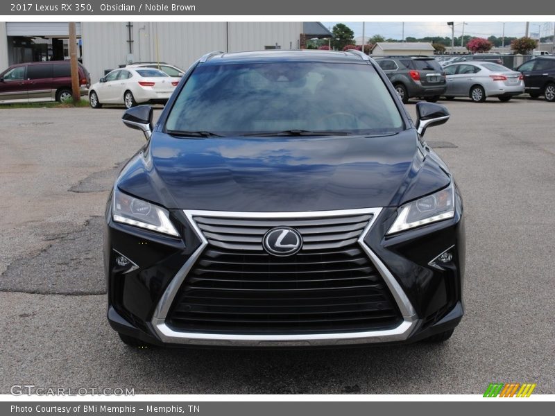 Obsidian / Noble Brown 2017 Lexus RX 350