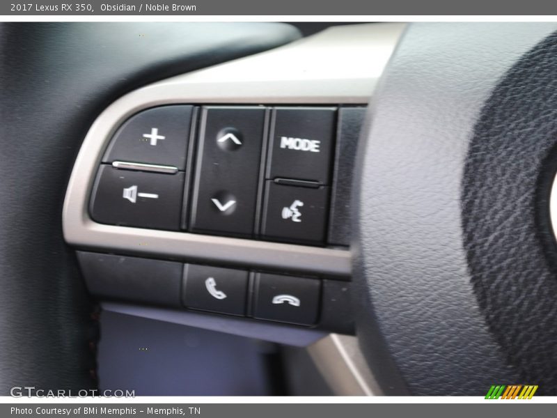 Obsidian / Noble Brown 2017 Lexus RX 350