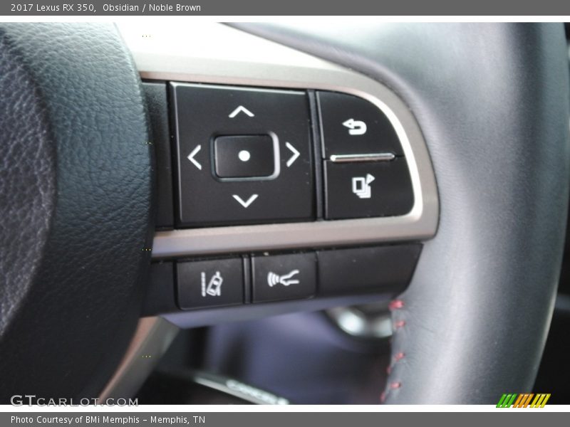 Obsidian / Noble Brown 2017 Lexus RX 350