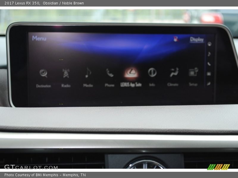 Obsidian / Noble Brown 2017 Lexus RX 350