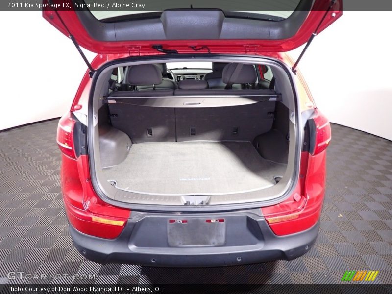 Signal Red / Alpine Gray 2011 Kia Sportage LX