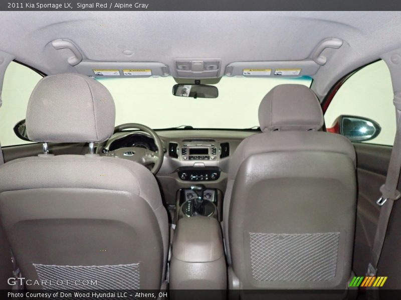 Signal Red / Alpine Gray 2011 Kia Sportage LX