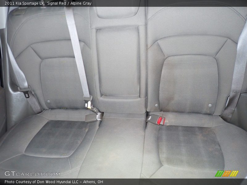 Signal Red / Alpine Gray 2011 Kia Sportage LX