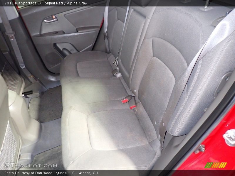 Signal Red / Alpine Gray 2011 Kia Sportage LX