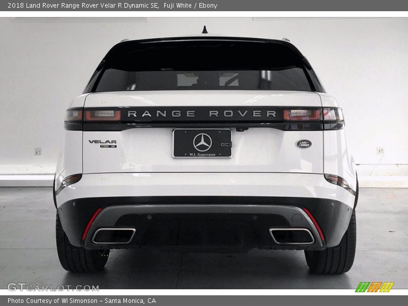 Fuji White / Ebony 2018 Land Rover Range Rover Velar R Dynamic SE
