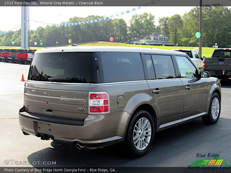 Mineral Gray Metallic / Charcoal Black 2013 Ford Flex SEL