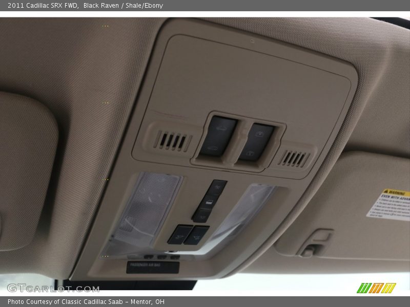 Black Raven / Shale/Ebony 2011 Cadillac SRX FWD