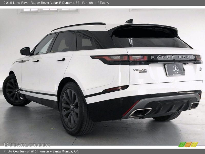 Fuji White / Ebony 2018 Land Rover Range Rover Velar R Dynamic SE