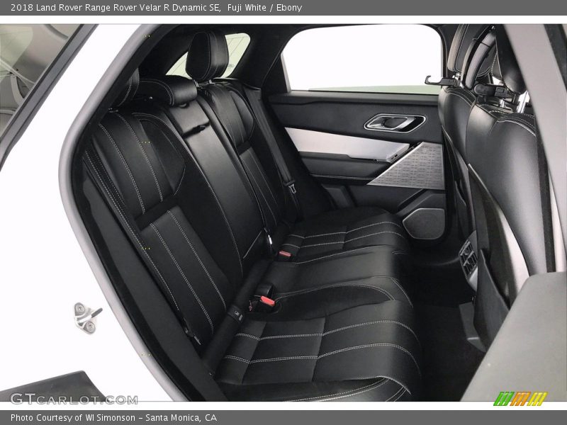 Rear Seat of 2018 Range Rover Velar R Dynamic SE