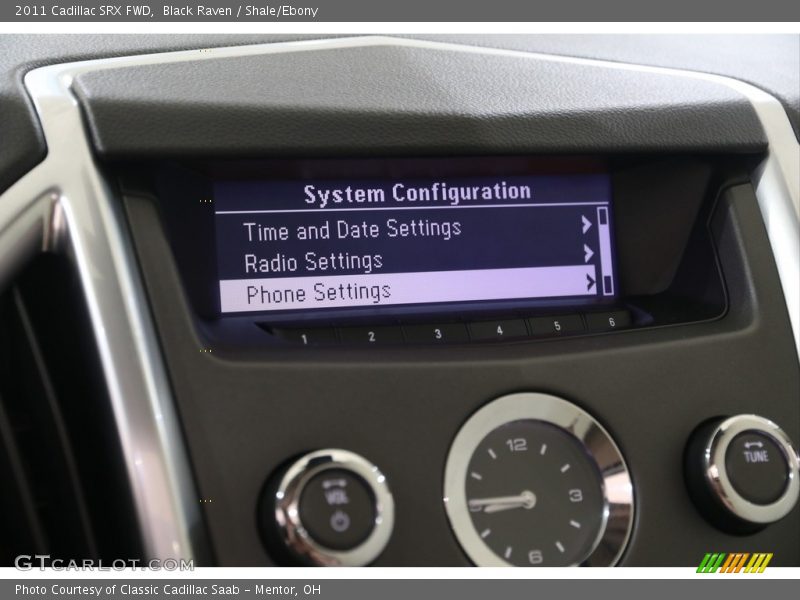 Black Raven / Shale/Ebony 2011 Cadillac SRX FWD
