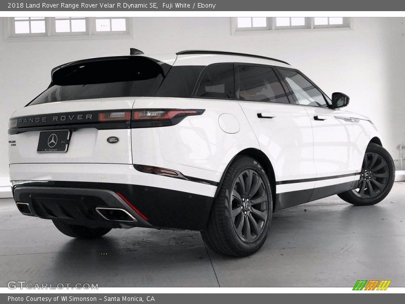 Fuji White / Ebony 2018 Land Rover Range Rover Velar R Dynamic SE