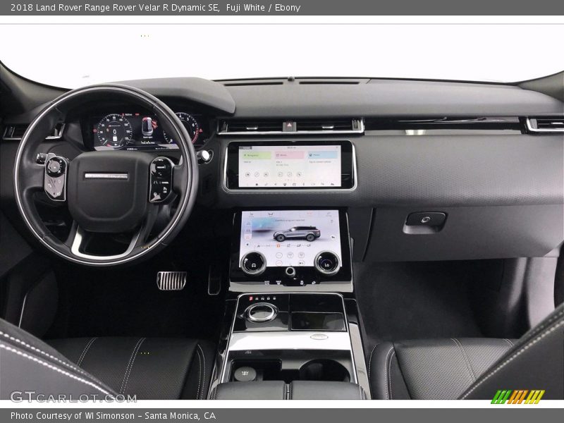 Dashboard of 2018 Range Rover Velar R Dynamic SE