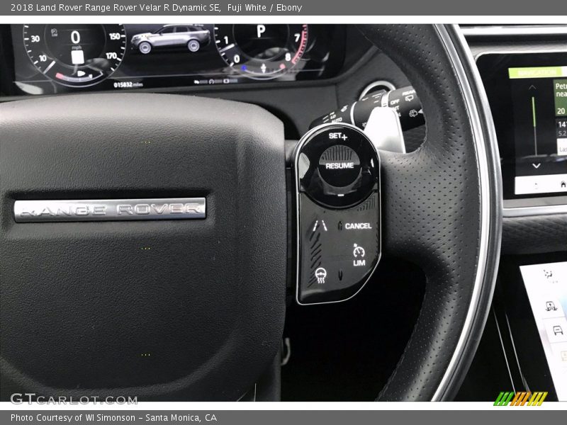  2018 Range Rover Velar R Dynamic SE Steering Wheel