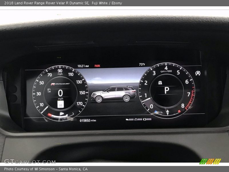 2018 Range Rover Velar R Dynamic SE R Dynamic SE Gauges