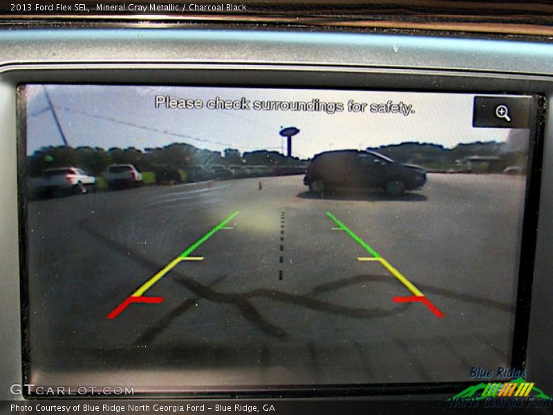 Mineral Gray Metallic / Charcoal Black 2013 Ford Flex SEL