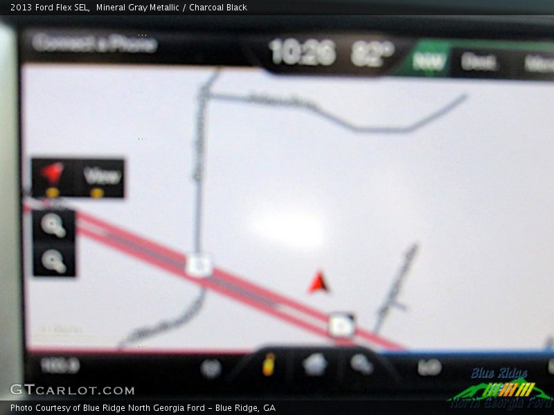 Mineral Gray Metallic / Charcoal Black 2013 Ford Flex SEL