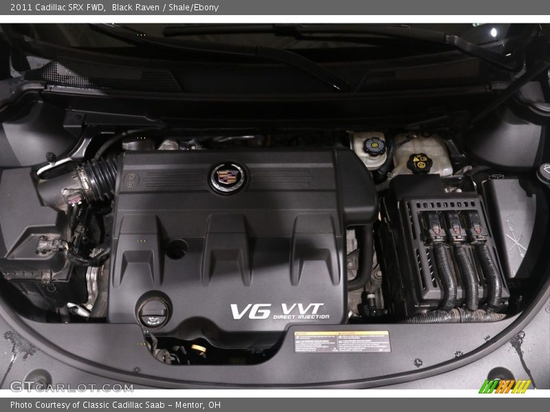 Black Raven / Shale/Ebony 2011 Cadillac SRX FWD