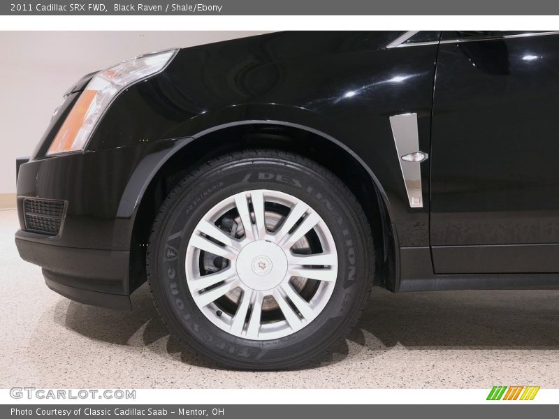 Black Raven / Shale/Ebony 2011 Cadillac SRX FWD