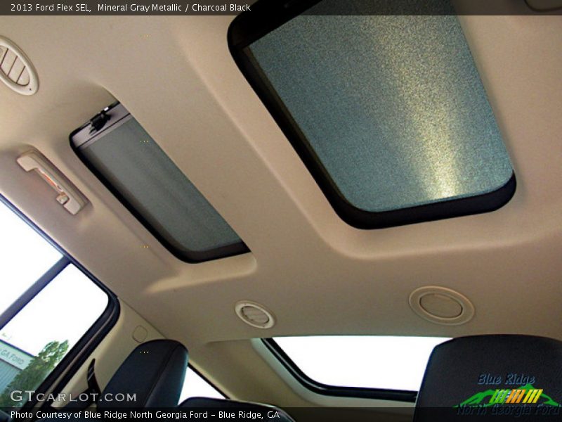 Mineral Gray Metallic / Charcoal Black 2013 Ford Flex SEL