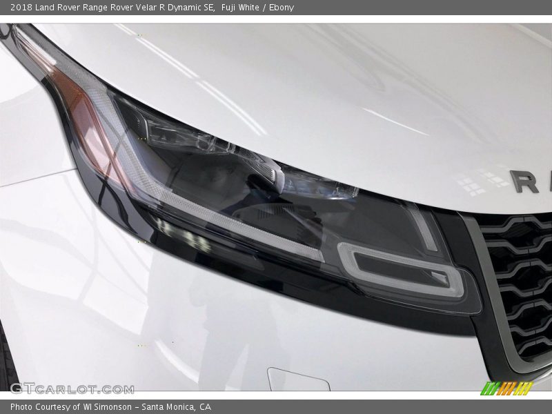 Fuji White / Ebony 2018 Land Rover Range Rover Velar R Dynamic SE