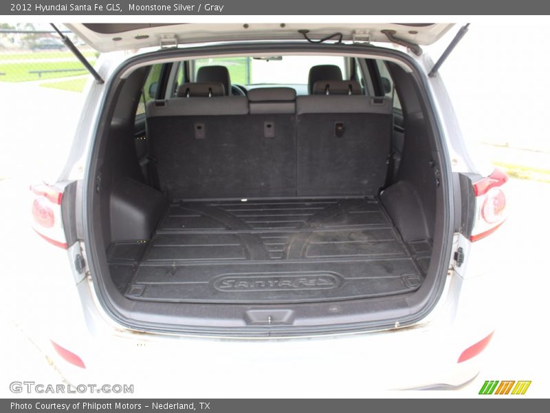 Moonstone Silver / Gray 2012 Hyundai Santa Fe GLS