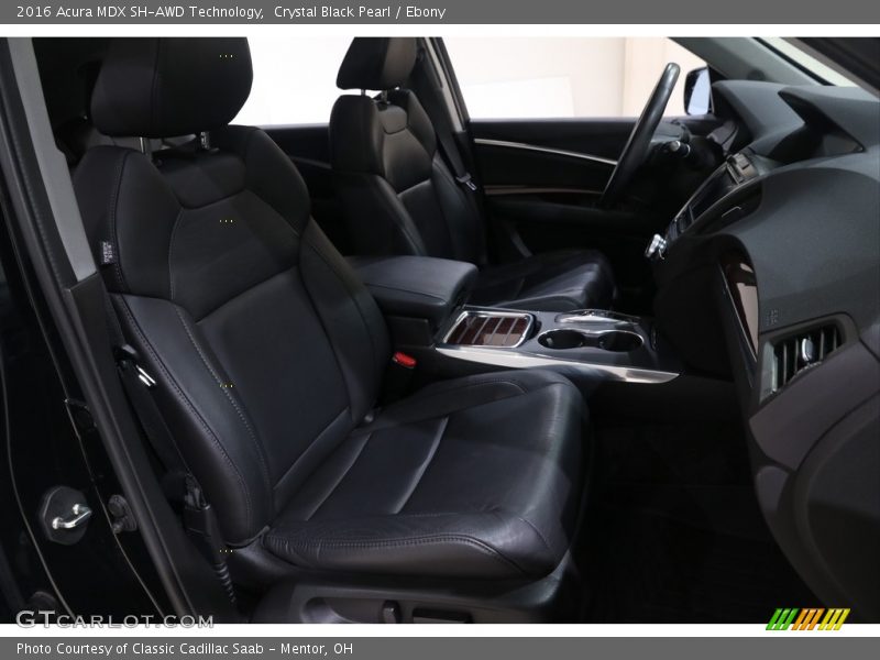 Crystal Black Pearl / Ebony 2016 Acura MDX SH-AWD Technology