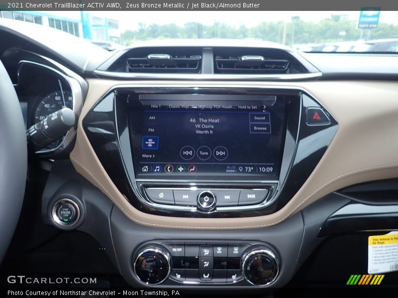 Zeus Bronze Metallic / Jet Black/Almond Butter 2021 Chevrolet TrailBlazer ACTIV AWD