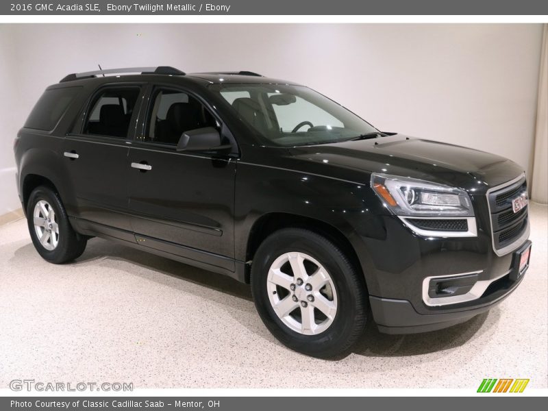 Ebony Twilight Metallic / Ebony 2016 GMC Acadia SLE