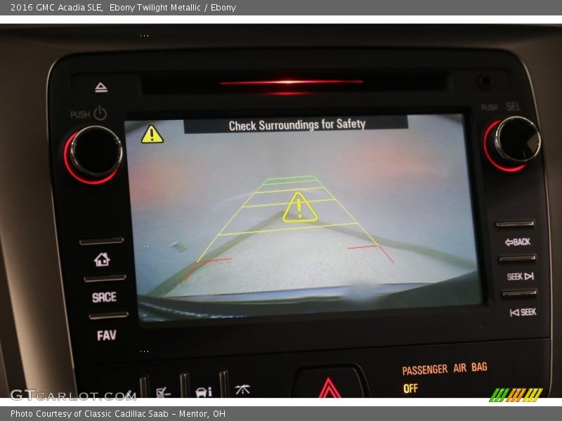 Ebony Twilight Metallic / Ebony 2016 GMC Acadia SLE