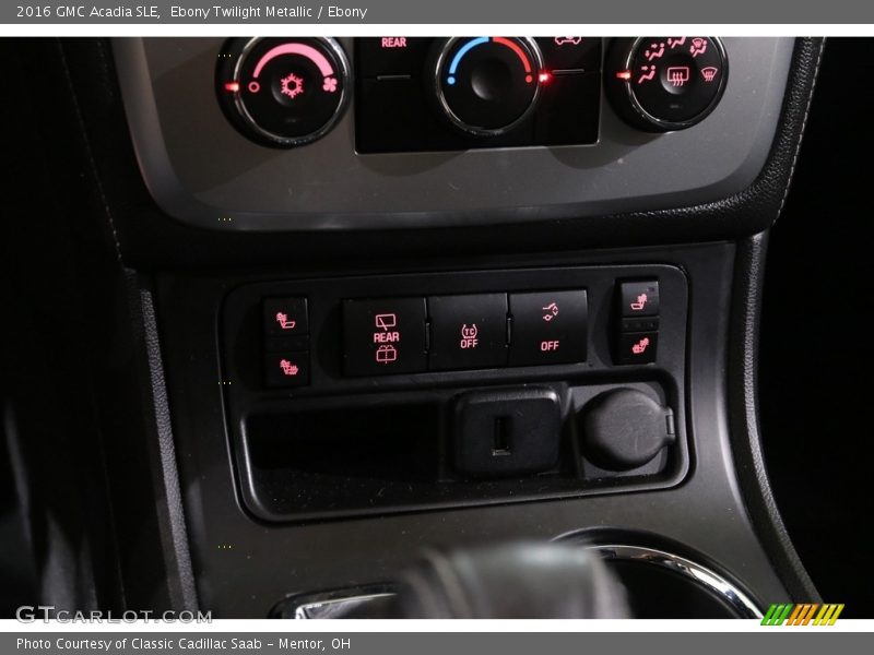 Ebony Twilight Metallic / Ebony 2016 GMC Acadia SLE