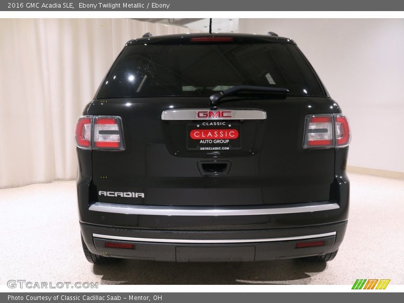 Ebony Twilight Metallic / Ebony 2016 GMC Acadia SLE
