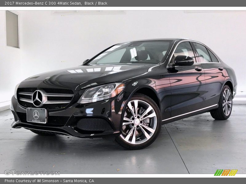  2017 C 300 4Matic Sedan Black