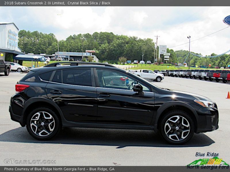 Crystal Black Silica / Black 2018 Subaru Crosstrek 2.0i Limited