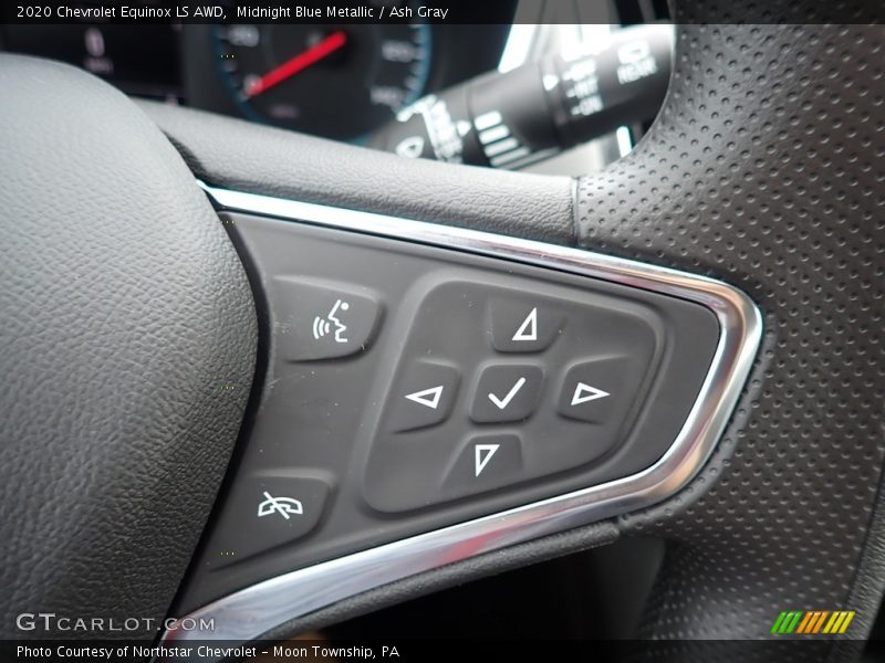 Midnight Blue Metallic / Ash Gray 2020 Chevrolet Equinox LS AWD