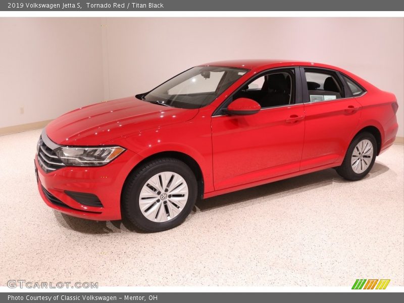 Tornado Red / Titan Black 2019 Volkswagen Jetta S
