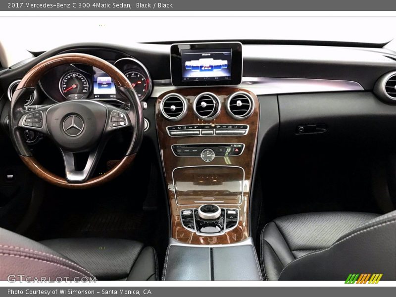 Dashboard of 2017 C 300 4Matic Sedan