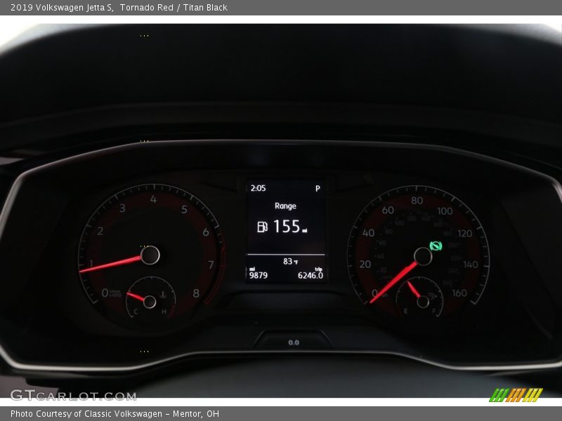 Tornado Red / Titan Black 2019 Volkswagen Jetta S