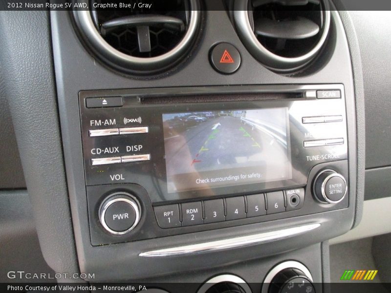 Graphite Blue / Gray 2012 Nissan Rogue SV AWD