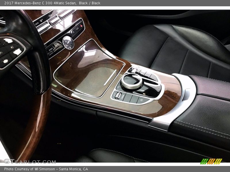 Controls of 2017 C 300 4Matic Sedan
