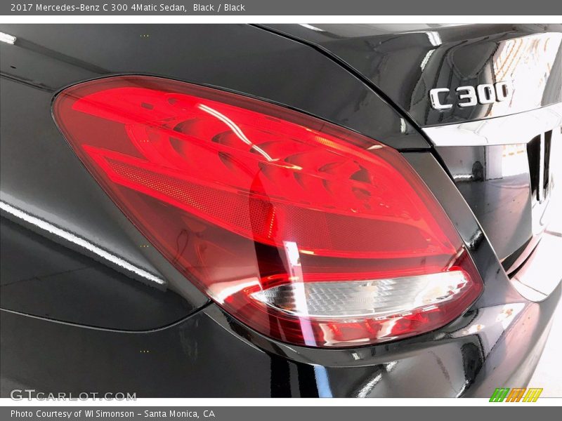 Black / Black 2017 Mercedes-Benz C 300 4Matic Sedan
