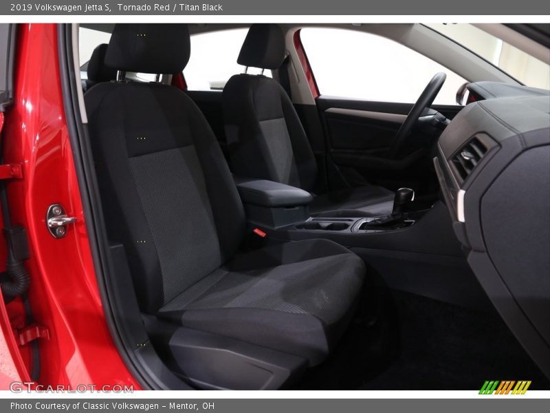 Tornado Red / Titan Black 2019 Volkswagen Jetta S