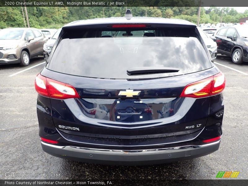 Midnight Blue Metallic / Jet Black 2020 Chevrolet Equinox LT AWD
